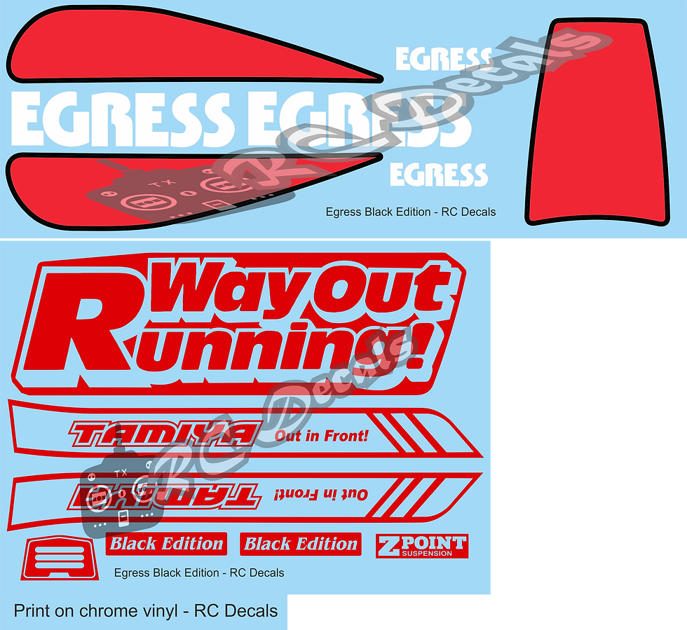 Thumbnail: Vintage Egress Black Edition Decals