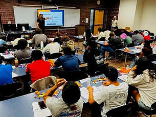Students attending Proteus's Farmworker Youth Leadership Development (FYLD) training