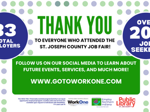 Thank You to All Who Attended the St. Joseph Public Library Job Fair!