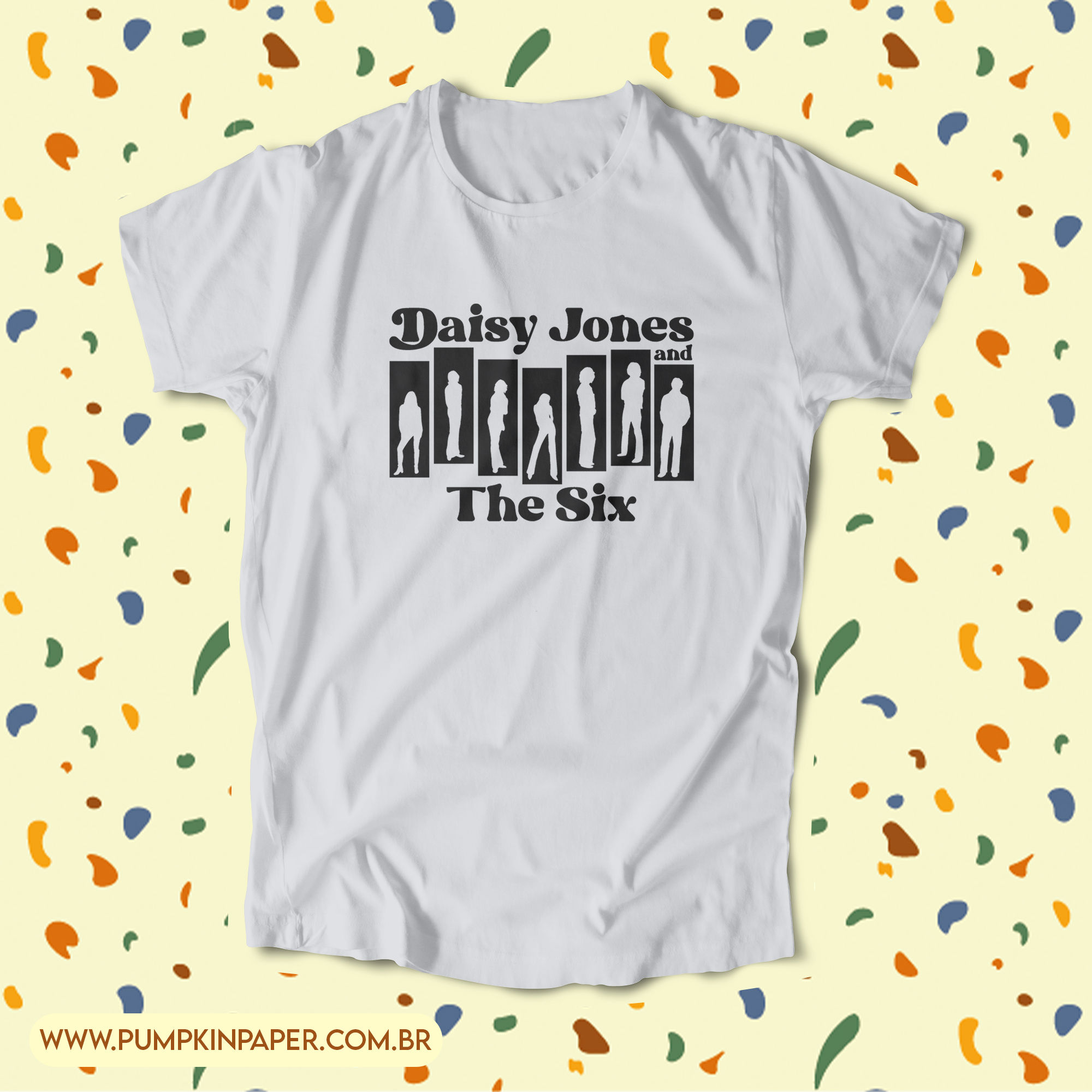 Camiseta T-shirt Daisy Jones and The Six Band