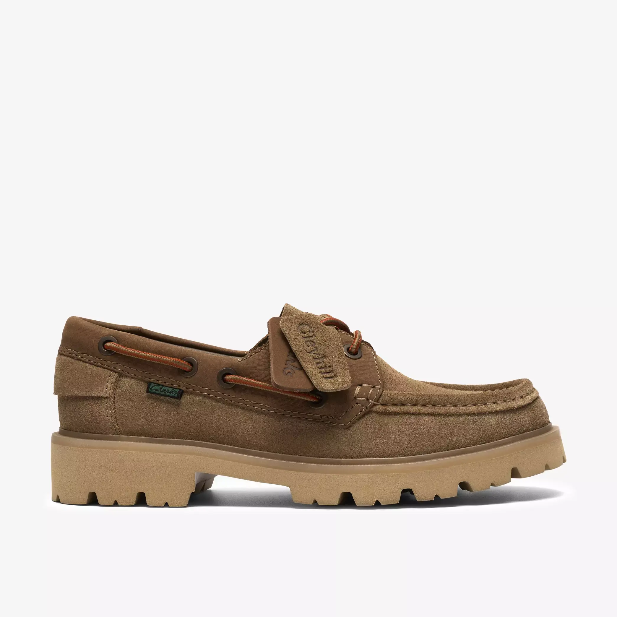 CLARKS CLEYHILL BOAT Beige
