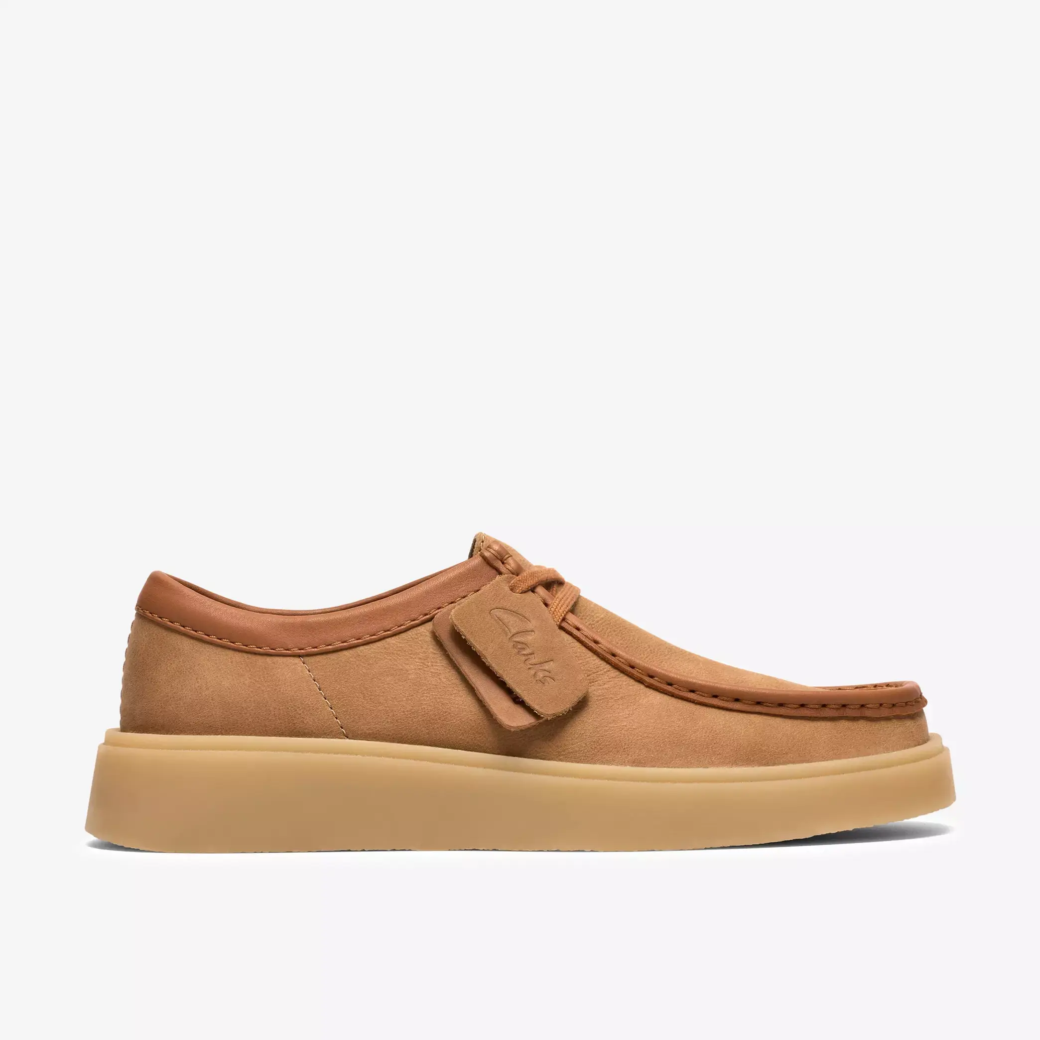 CLARKS TORVIEW Cuir Tan