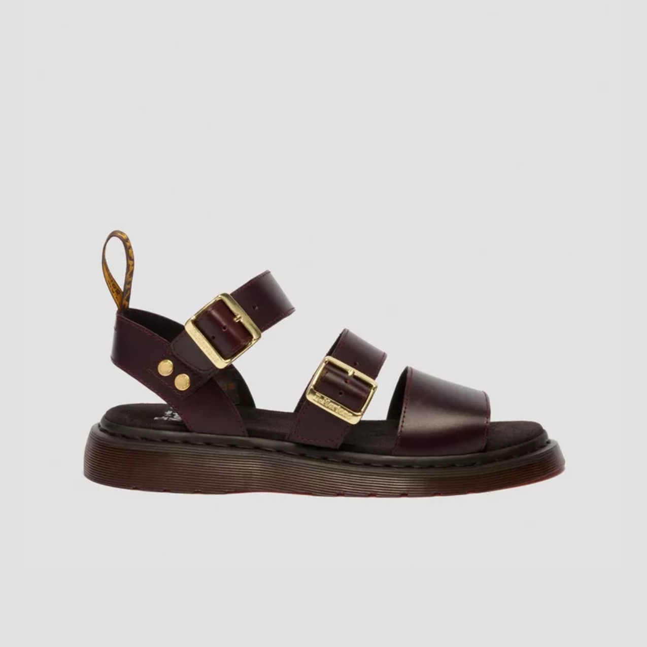 DR. MARTENS GRYPHON Cuir Bordeaux
