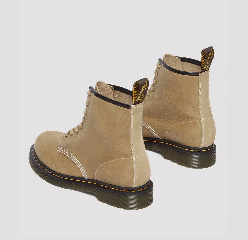 Miniature : Dr Martens Boots 1460 en cuir Tumbled Nubuck