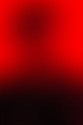 Child in photo studio dark red and eerie