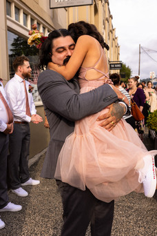 alternative wedding at Ruins at the Astor on Oregon Coast
