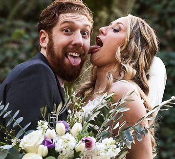 Fun wedding in Oregon City near Portland