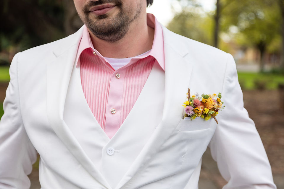 themed alternative awkward 80s elopement in Portland Or