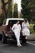 Awkward 80s courthouse elopement in Portland Oregon