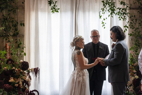 alternative wedding at Ruins at the Astor on Oregon Coast