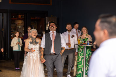 alternative wedding at Ruins at the Astor on Oregon Coast