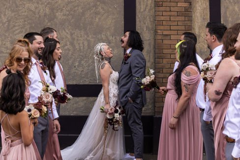 alternative wedding at Ruins at the Astor on Oregon Coast