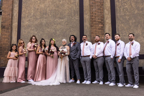 alternative wedding at Ruins at the Astor on Oregon Coast