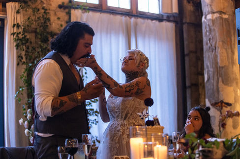 alternative wedding at Ruins at the Astor on Oregon Coast