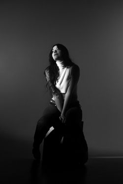 Jessie 18th birthday shoot in Cobalt Studios Portland Oregon US by Nilas Photography