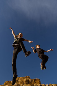 professional portraits of boys at the cornfield portraits