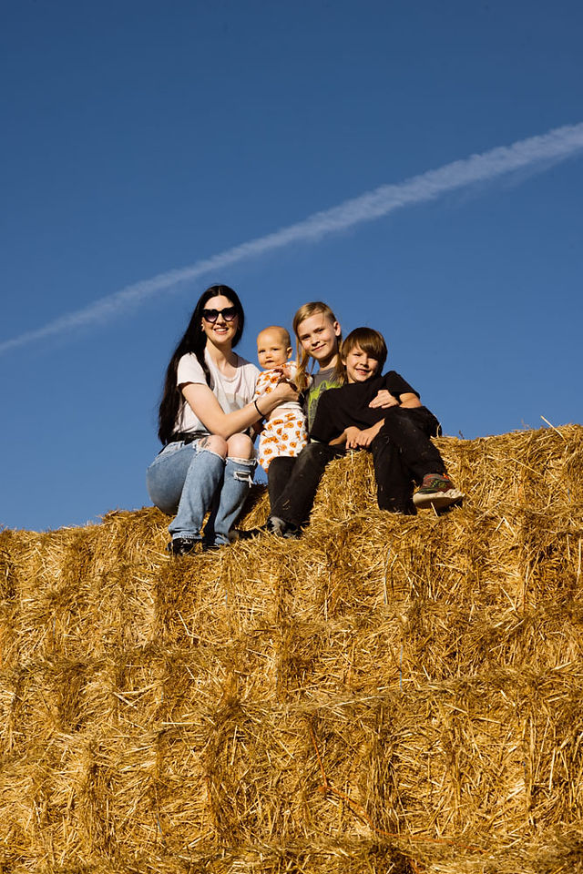 professional portraits of boys at the cornfield portraits