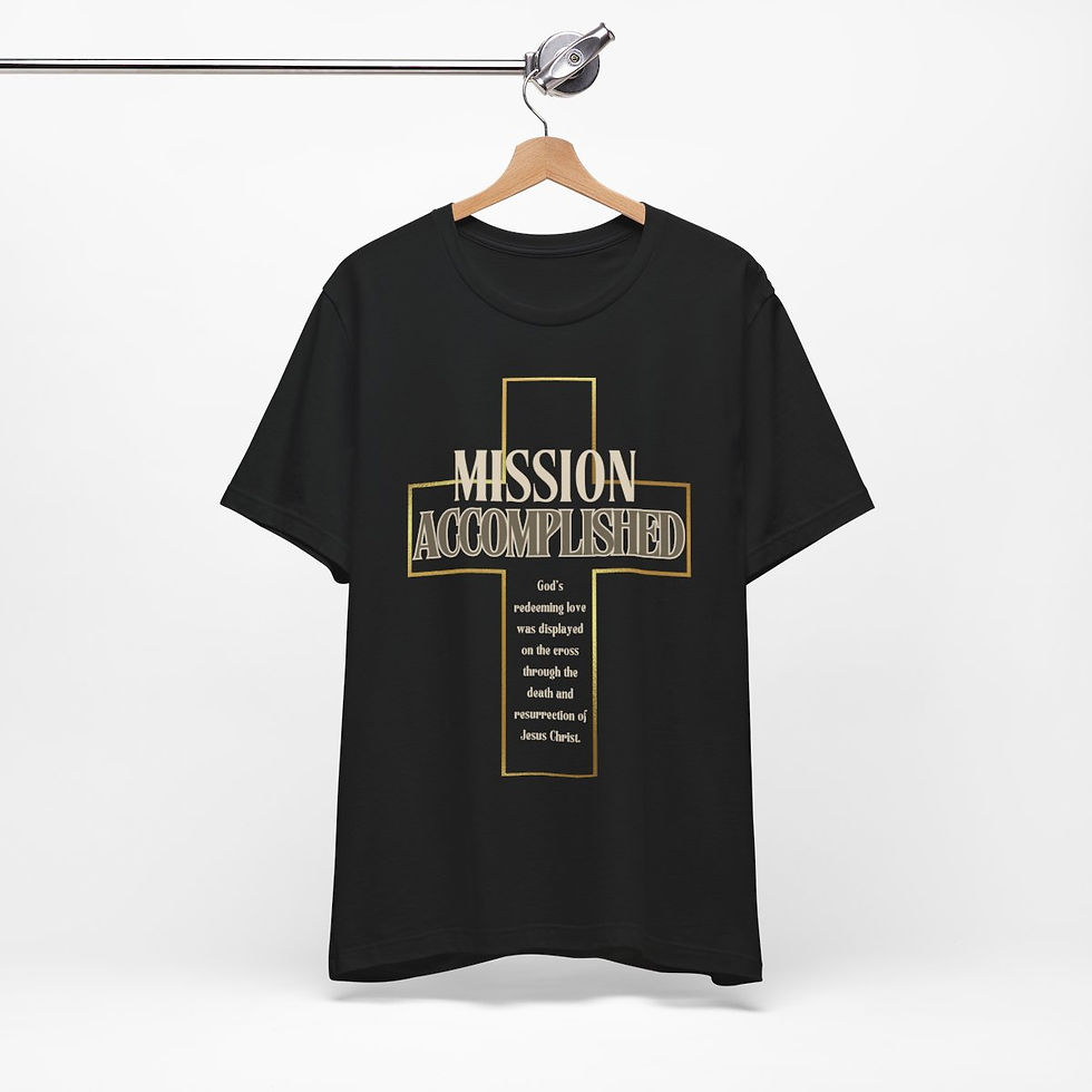 Thumbnail: Mission Accomplished Unisex Jersey Short Sleeve Tee