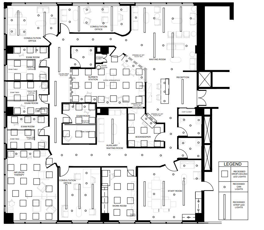 REFLECTED CEILING PLAN