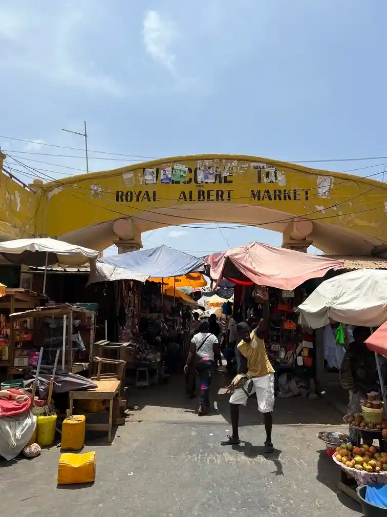 Royal Albert Market Banjul Gambia