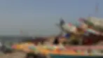 Panorámica puerto pesquero Tanji, Gambia