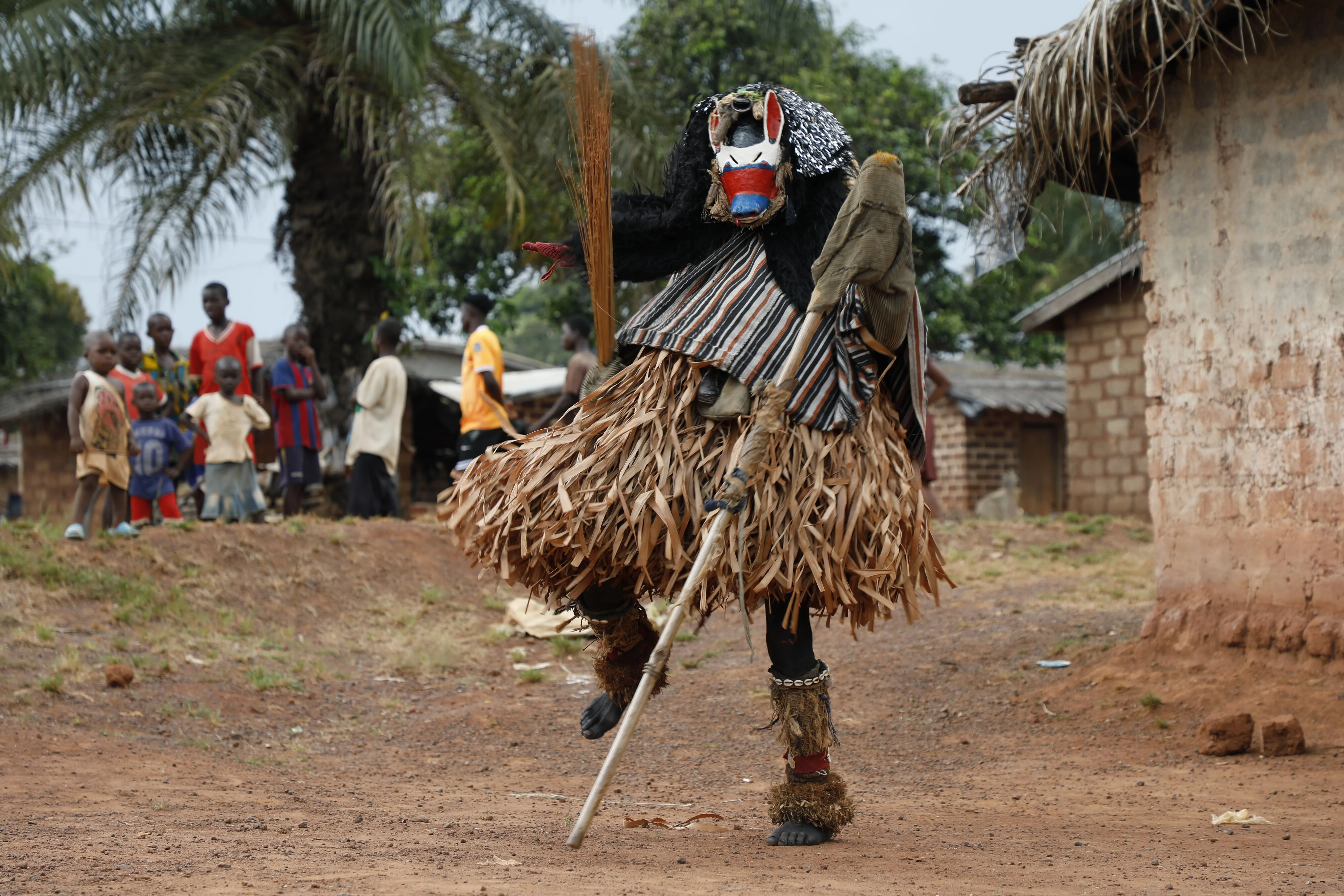 Máscara Gba, costa de marfil