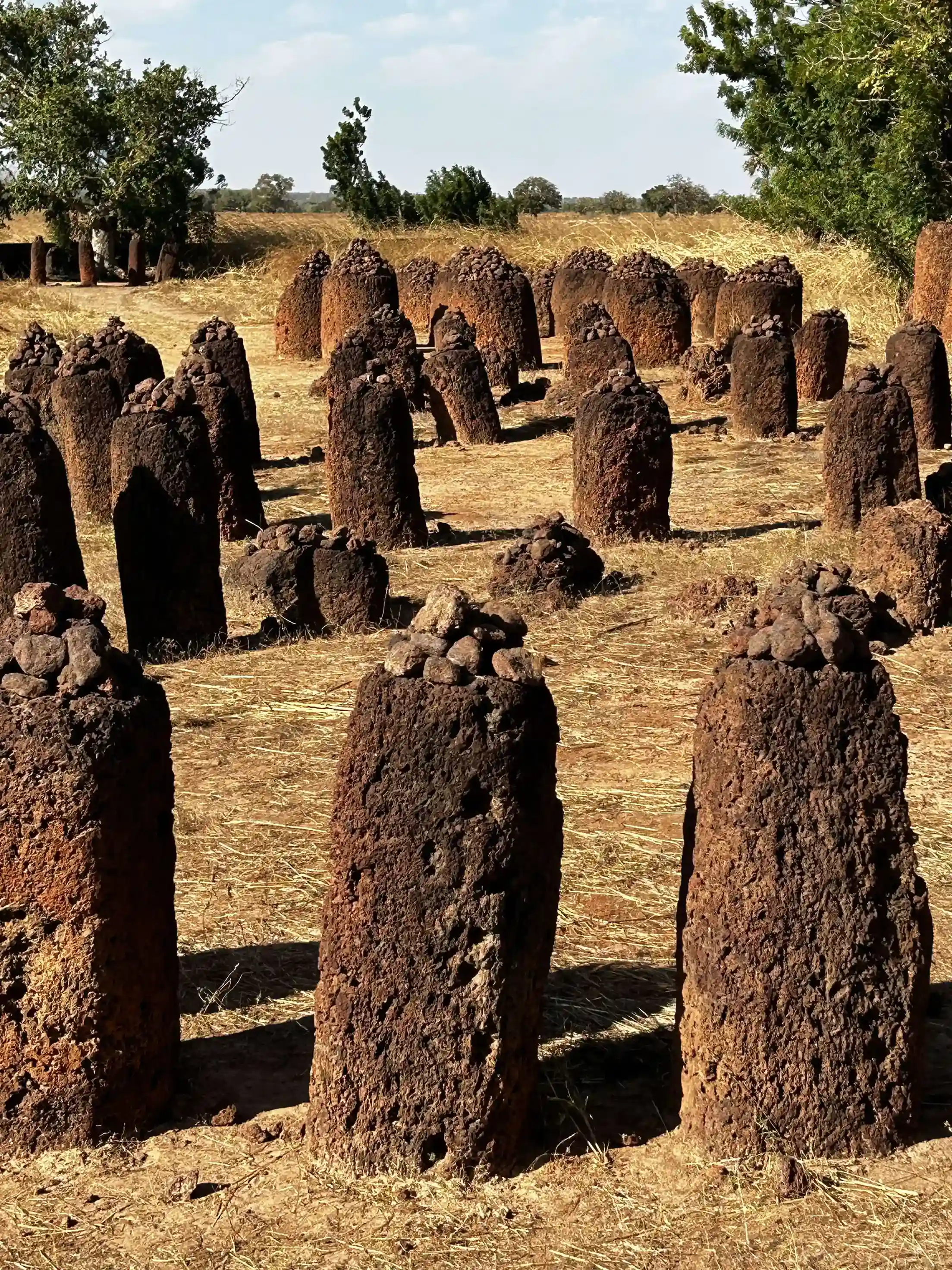 Círculos funerarios de Wassu Gambia African Stonehenge Africa