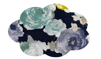 Mantel Pétalos En La Mesa