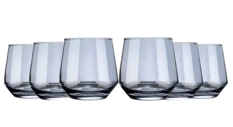 Set 6 vasos Smokey