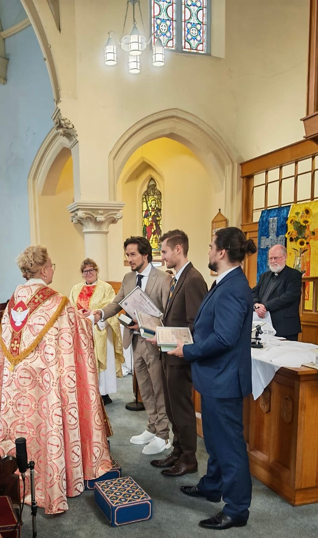 Lutherans Nottingham - Confirmation, Tom, Kacper &  Tym Novak 