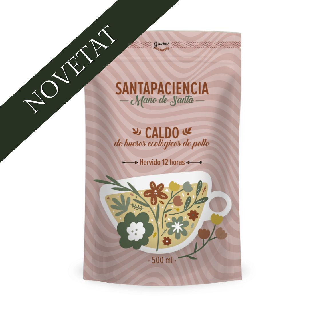 Brou d'Ossos de Pollastre ECO 1/2L [Santapaciència]