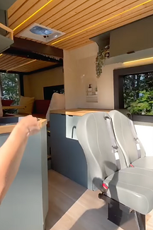 Harry Potter style campervan transition