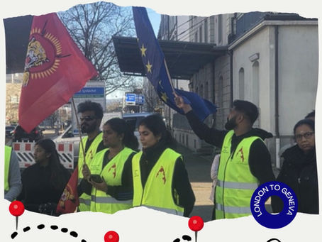 Day 14: The Cycle Rally for Justice began in Muhlhouse, France and concluded in Basel, Swiss