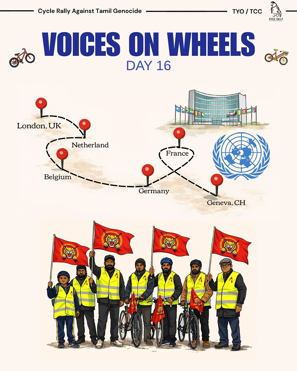 Day 16: The Cycle Rally for Justice began in solothurn, Swiss and concluded in Bern, Swiss