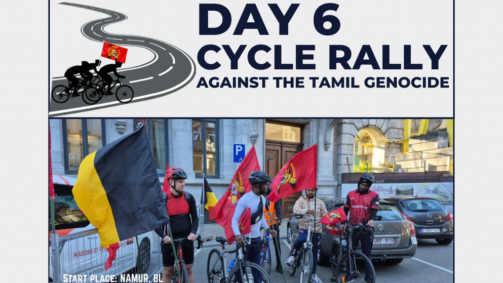 Day 06: The Cycle Rally for Justice began in Namur, Belgium and concluded in Luik, Belgium