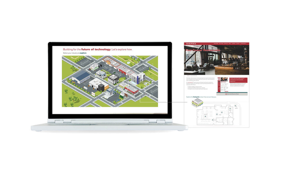 Bailiwick isometric illustration for web