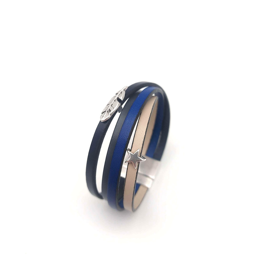 Miniature : bracelet en cuir