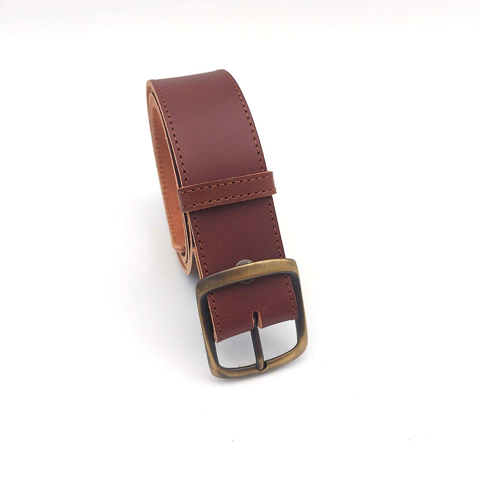 ceinture homme cuir de qualité marron