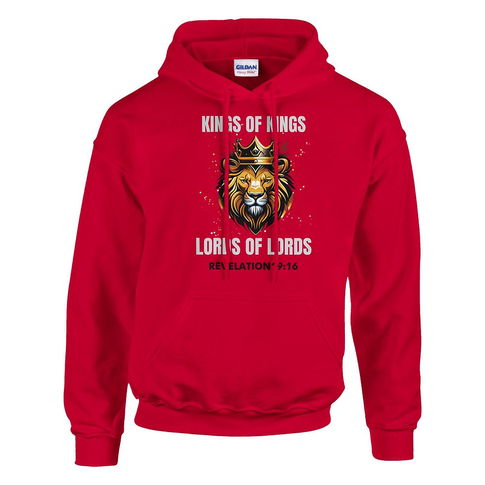 Thumbnail: Lord Of Lord & King Of Kings Classic Unisex Pullover Hoodie |
