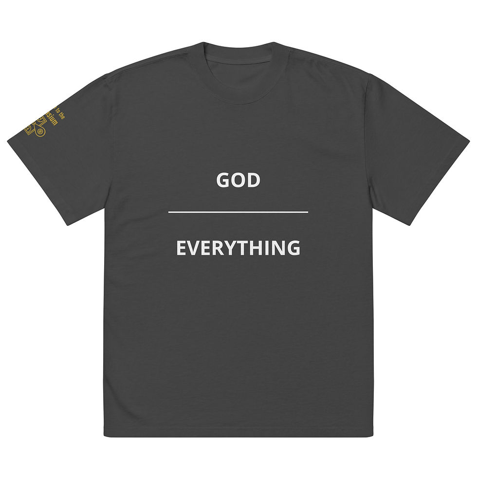 Thumbnail: G.O.E. Oversized Faded T-shirt
