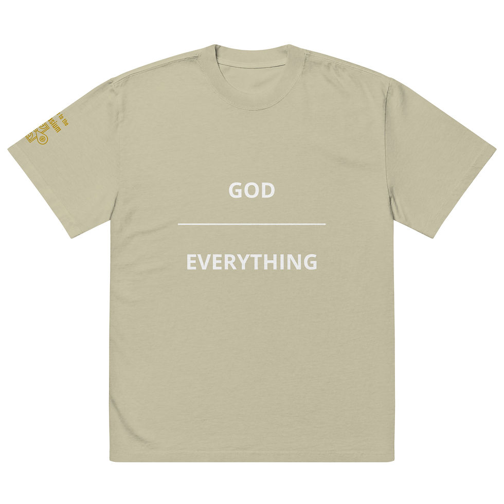 Thumbnail: G.O.E. Oversized Faded T-shirt