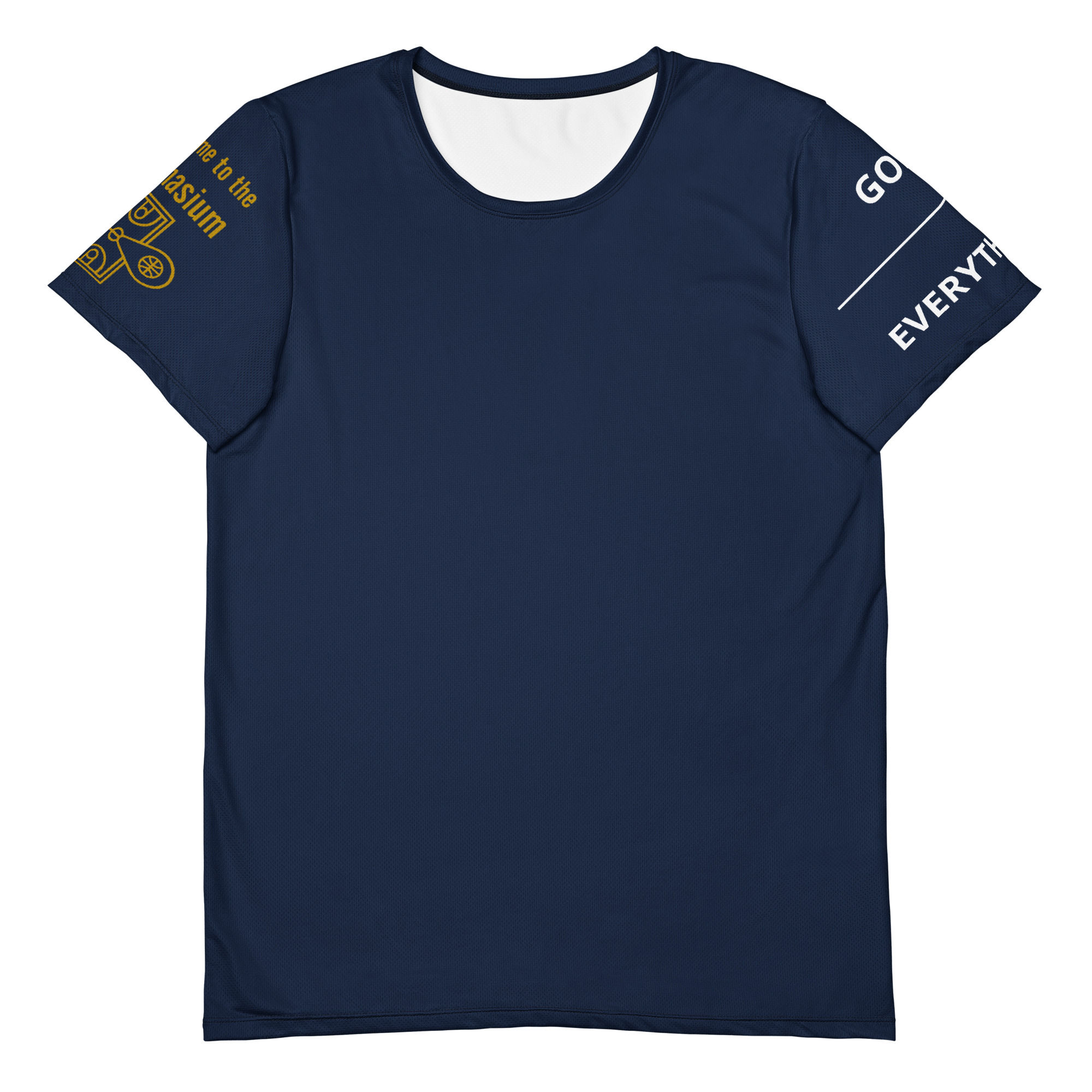 Navy G.O.E. x Yemnasium Athletic T-shirt