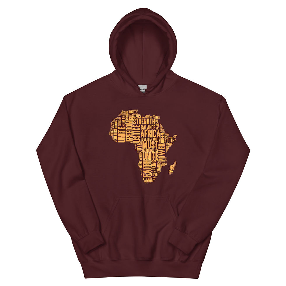Thumbnail: Must Unite Africa Hoodie - multiple colors available
