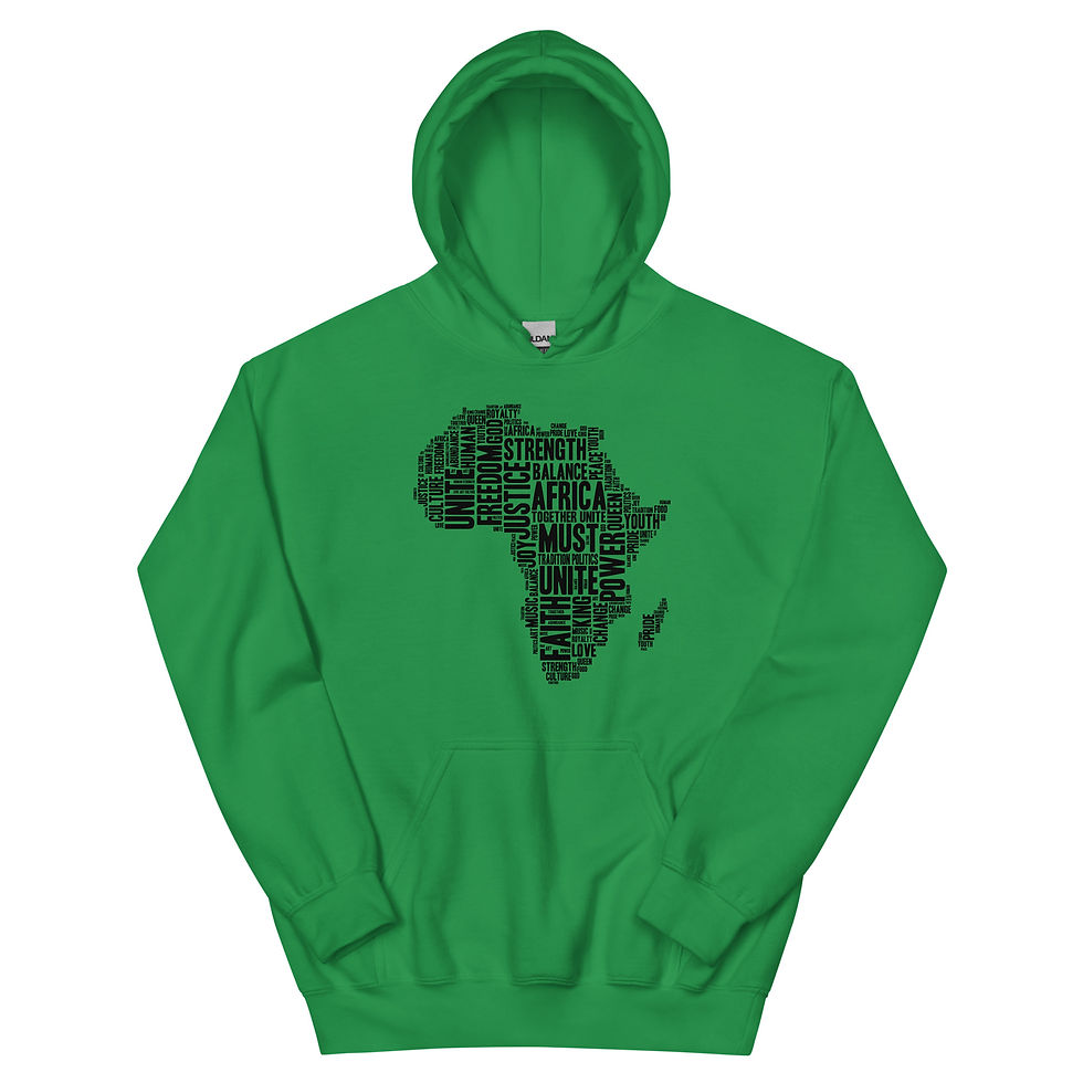 Thumbnail: Must Unite Africa Hoodie - more colors available