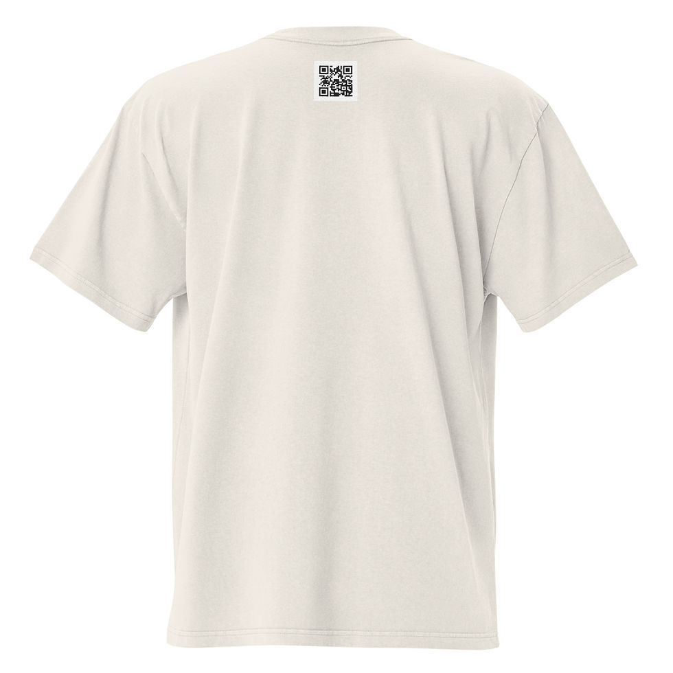 Thumbnail: Yemnasium Oversized Faded T-shirt