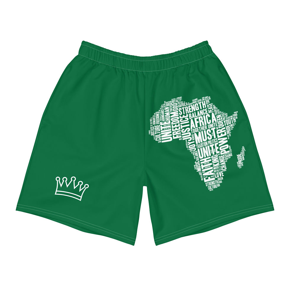 Thumbnail: Must Unite Africa Athletic Long Shorts (Nigeria)