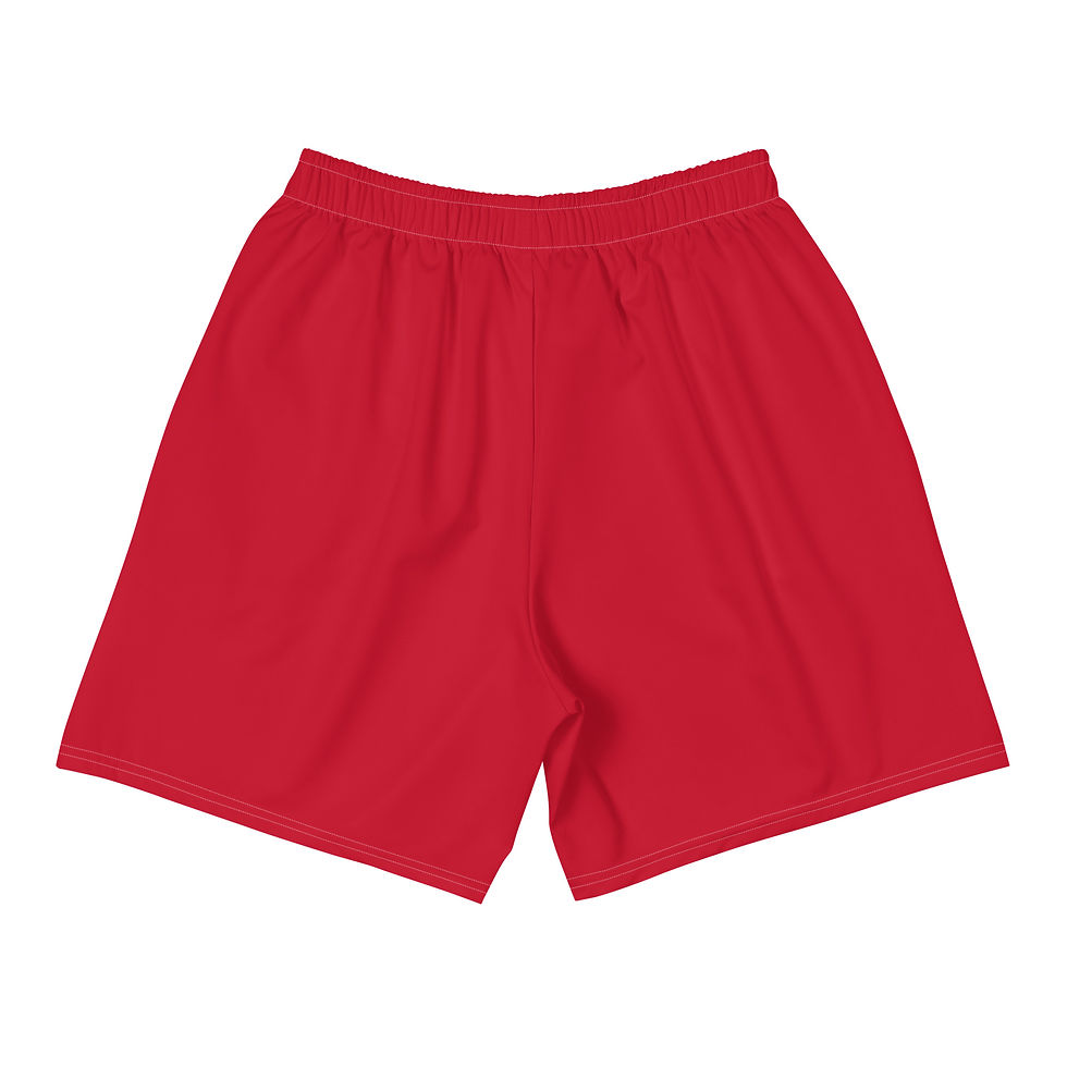 Thumbnail: Must Unite Africa Athletic Long Shorts (Red x Gold)