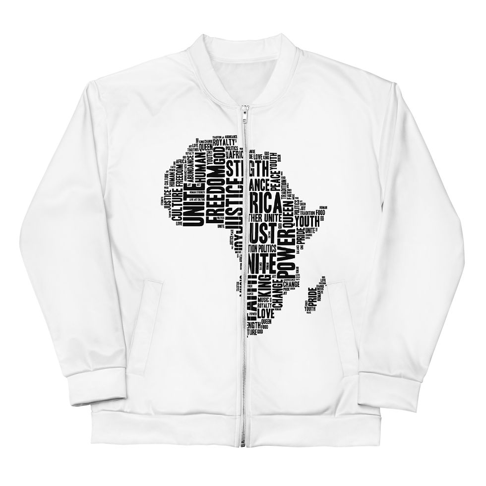 Must Unite Africa Bomber Jacket