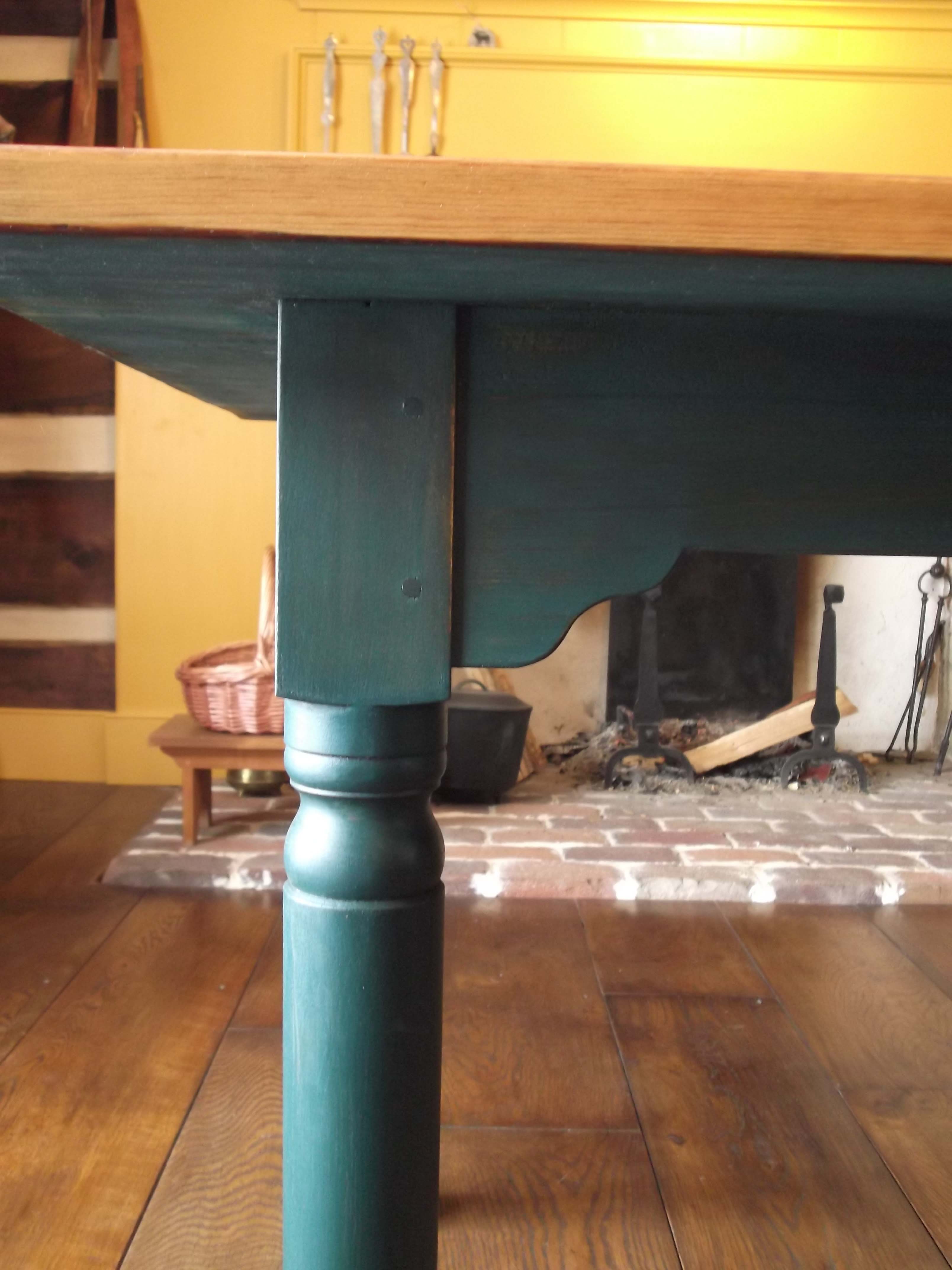 Country Kitchen Table | dsmorriscabinetmaker