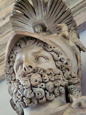 Mars Pyrrhus Colossal Statue of Mars found in the Forum of Nerva Roman 1st century CE Capi